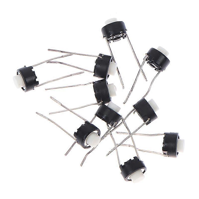 10pcs SKRGAED010 ALPS Tact Switch Touch switch button DIP Tactile Tact Push Button Micro Switch 6*6*5mm