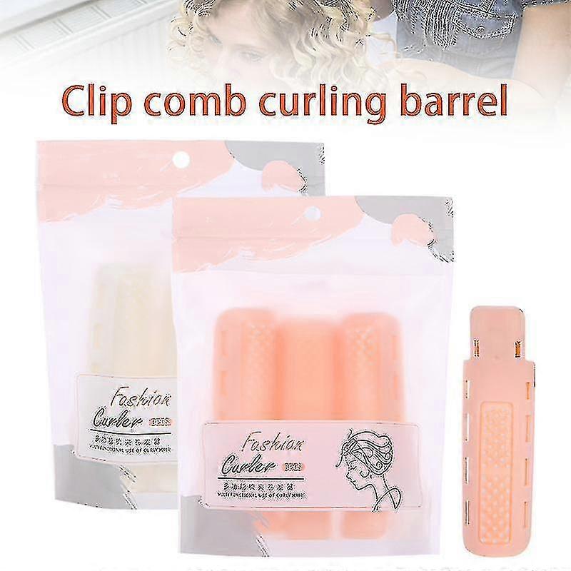 3 Pcs Volumizing Hair Root Clip Diy Wave Fluffy Curler Rollers Small