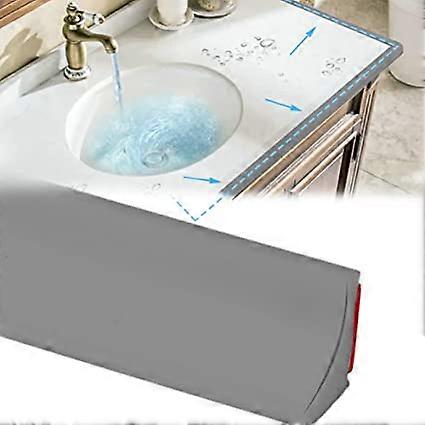 2M Sink Splatter Guard - Sink Anti-Splash Retaining Plate,Splatter Screen For Bathroom Sinks, Sink Countertops