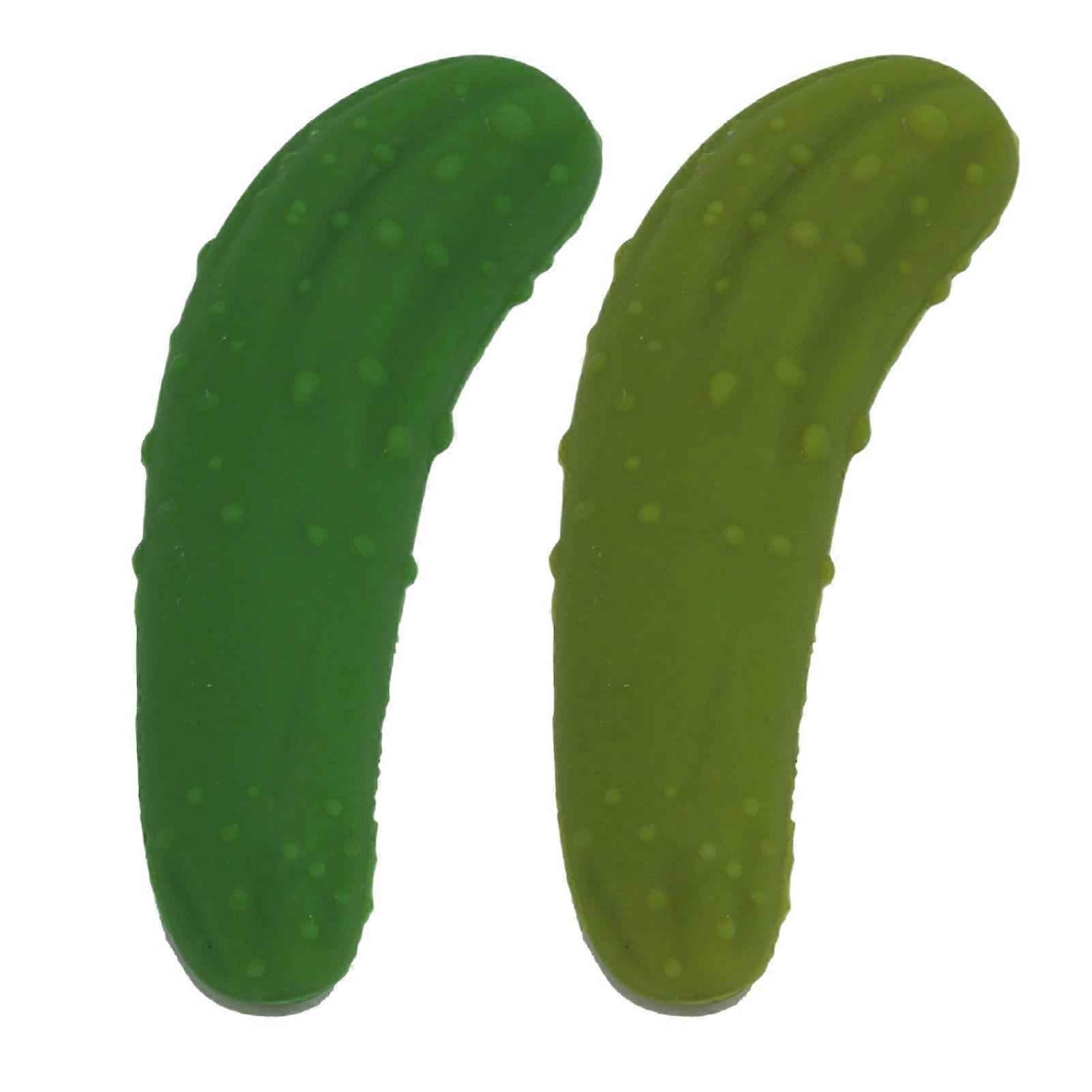 Silicone Stopper Resealable Flexible Long Term Use No Odor Wear-resistant Good Sealing Performance Cucumber Shape Beer Champagne Wine Cork Plug for Ho