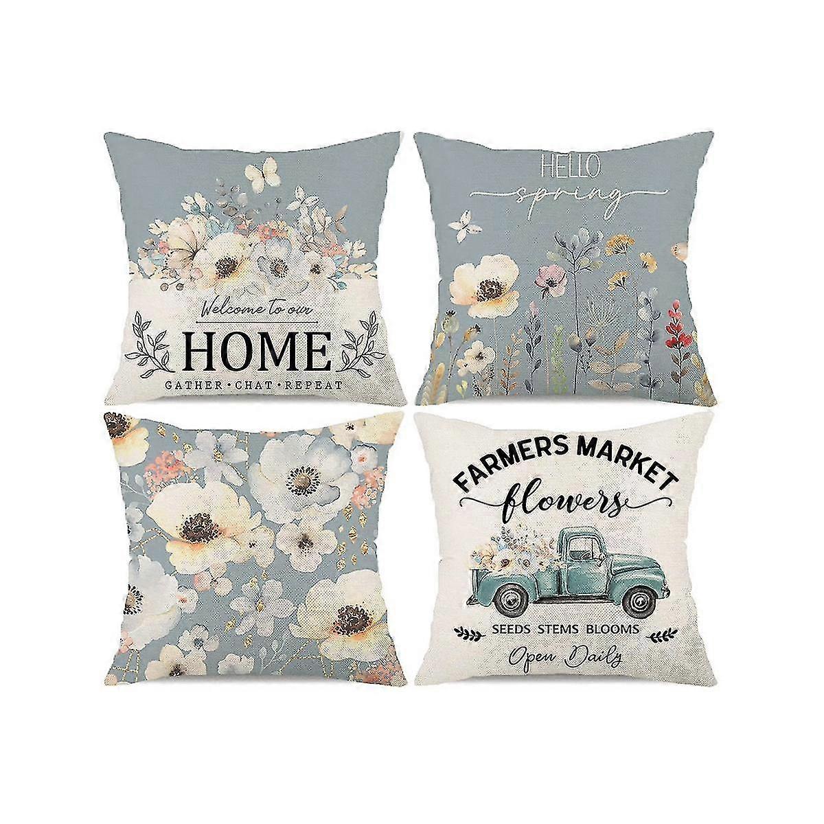 Covers 18x18 4, Rats Throw Covers, Home Sofa Couch Dec