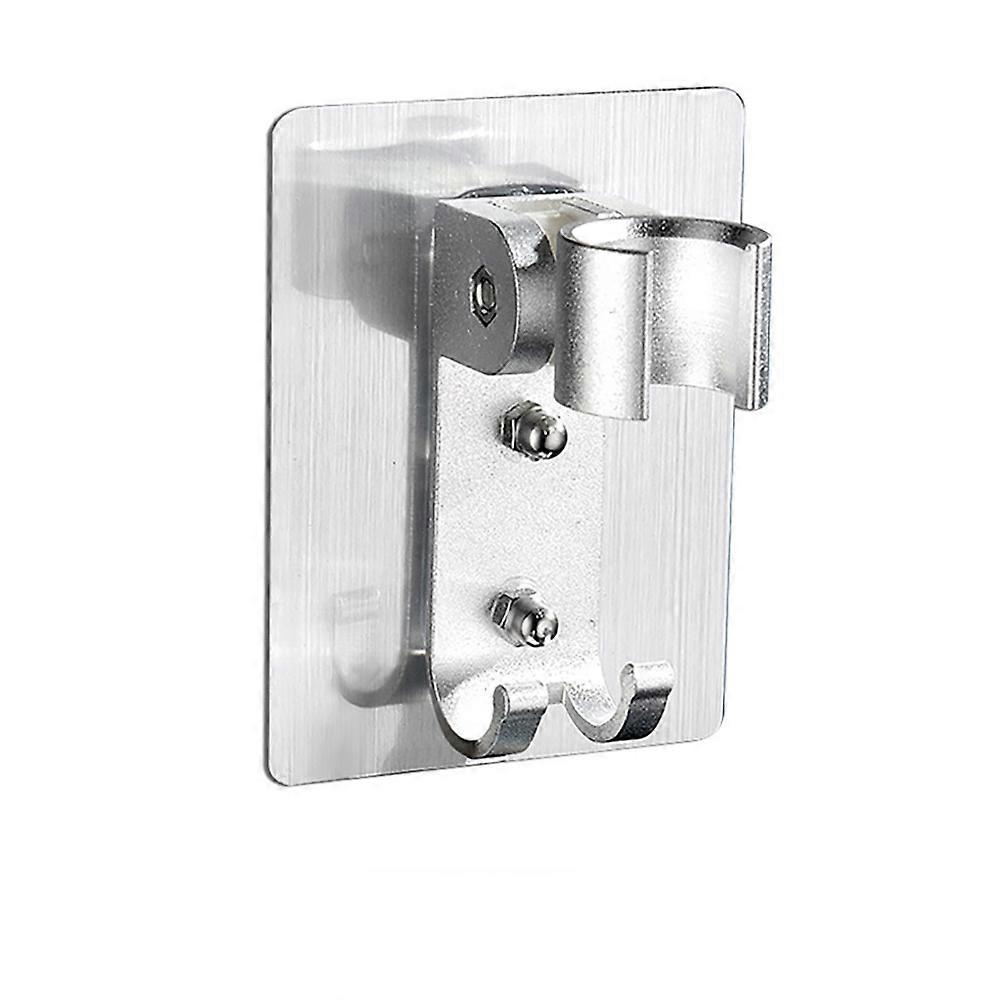 Aluminum self-adhesive wall shower holder