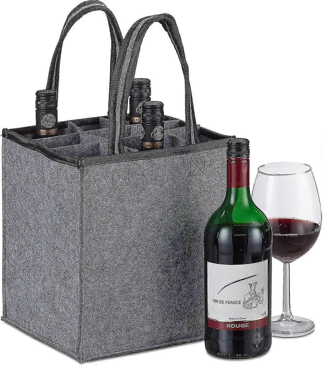 Bolsa de botella - Soporte de botella confiable para 9 botellas