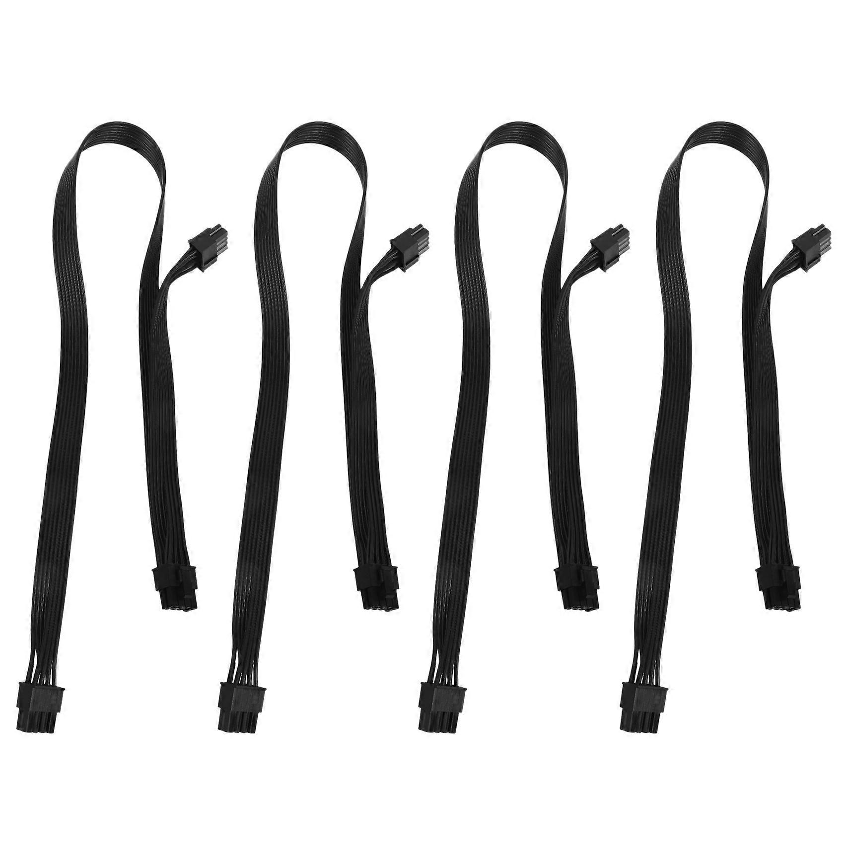 4X PCI-E 8 Pin to Dual 8Pin(6+2 Pin) Power Supply Cable for V Gold Series V750 V650 Modular Power S