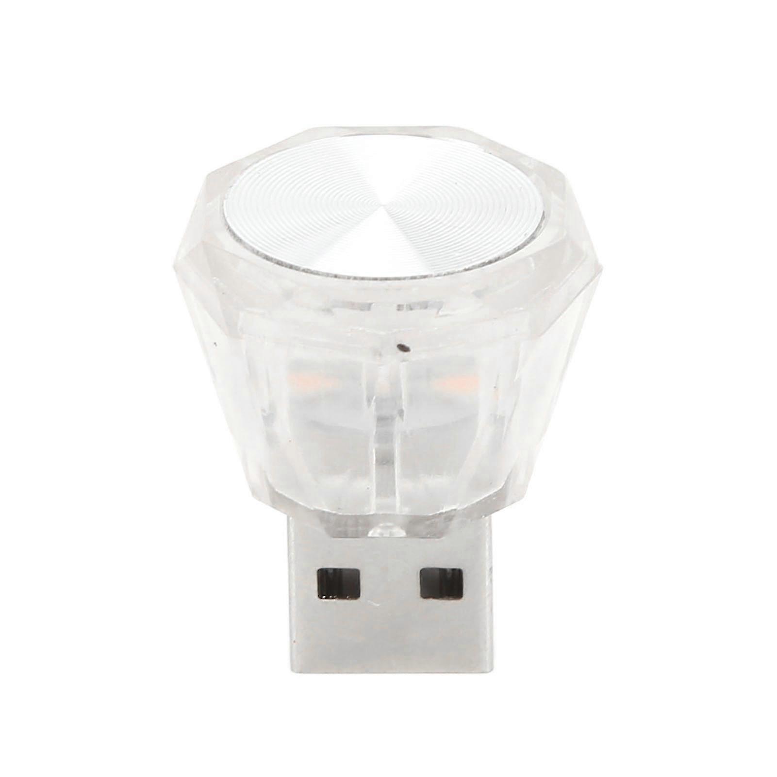 10Pcs Mini USB LED Light Kit - Blue Light, Universal compatible with Car, Home, Office