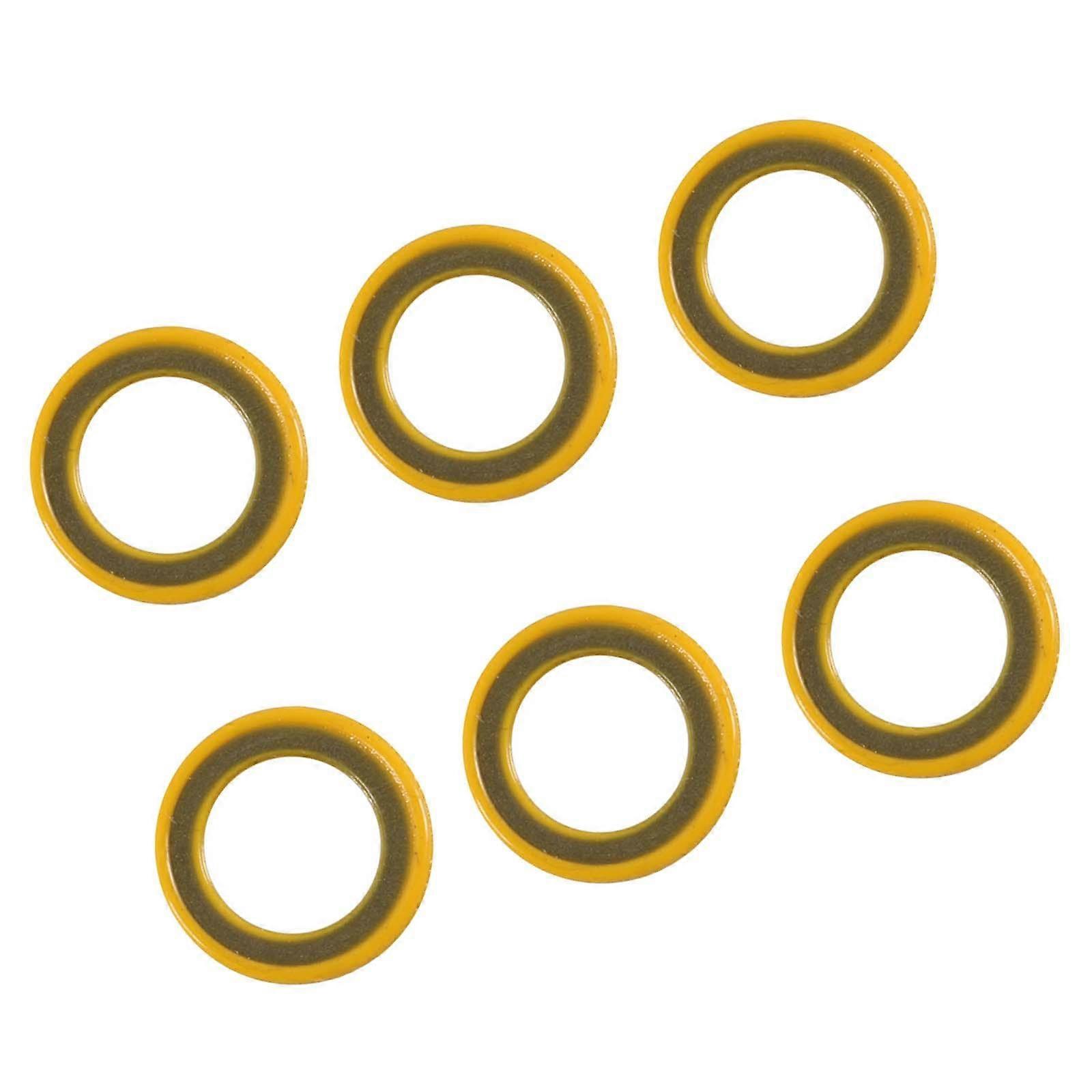 Gearbox Gasket Kit Lower Unit Seal Kit Gearcase for Mercury Outboard Engine 6 Pieces