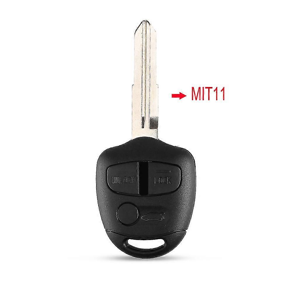 Remote Car Key Shell Fob Case Cover For Mitsubishi Lancer Grandis Evolution Outlander Key 2 3 Button Mit11/mit8 Blade