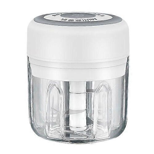 250ML Elektrische Knoblauch Chopper Gemüse Lebensmittel Slicer Mühle Mixer Crusher
