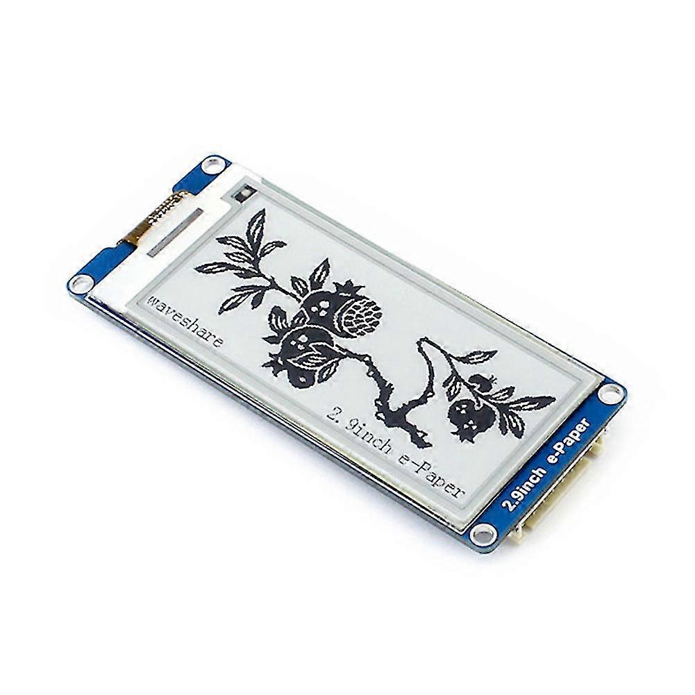 2.9Inch E-Ink Display Screen 296X128 E-Paper Module SPI Support Refresh Ultra Low Power Consumptio