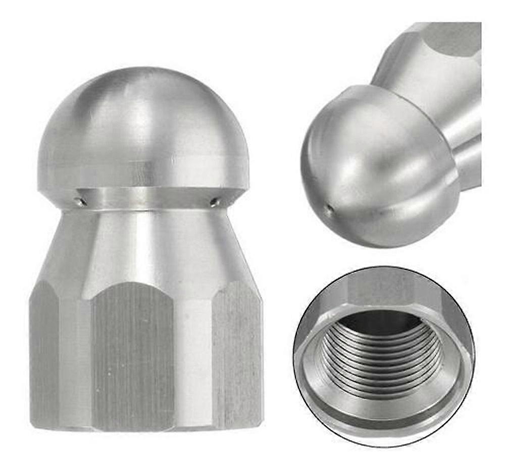 2 Pcs Pressure Sewage Blaster Nozzle For Hose