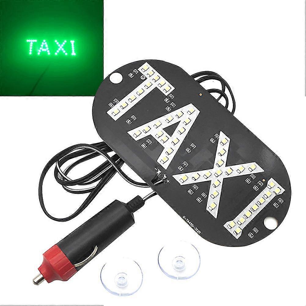 Auto LED Cab 12V Vehical Inside Windscreen Lamp Taxi Roof Sign Light Useful