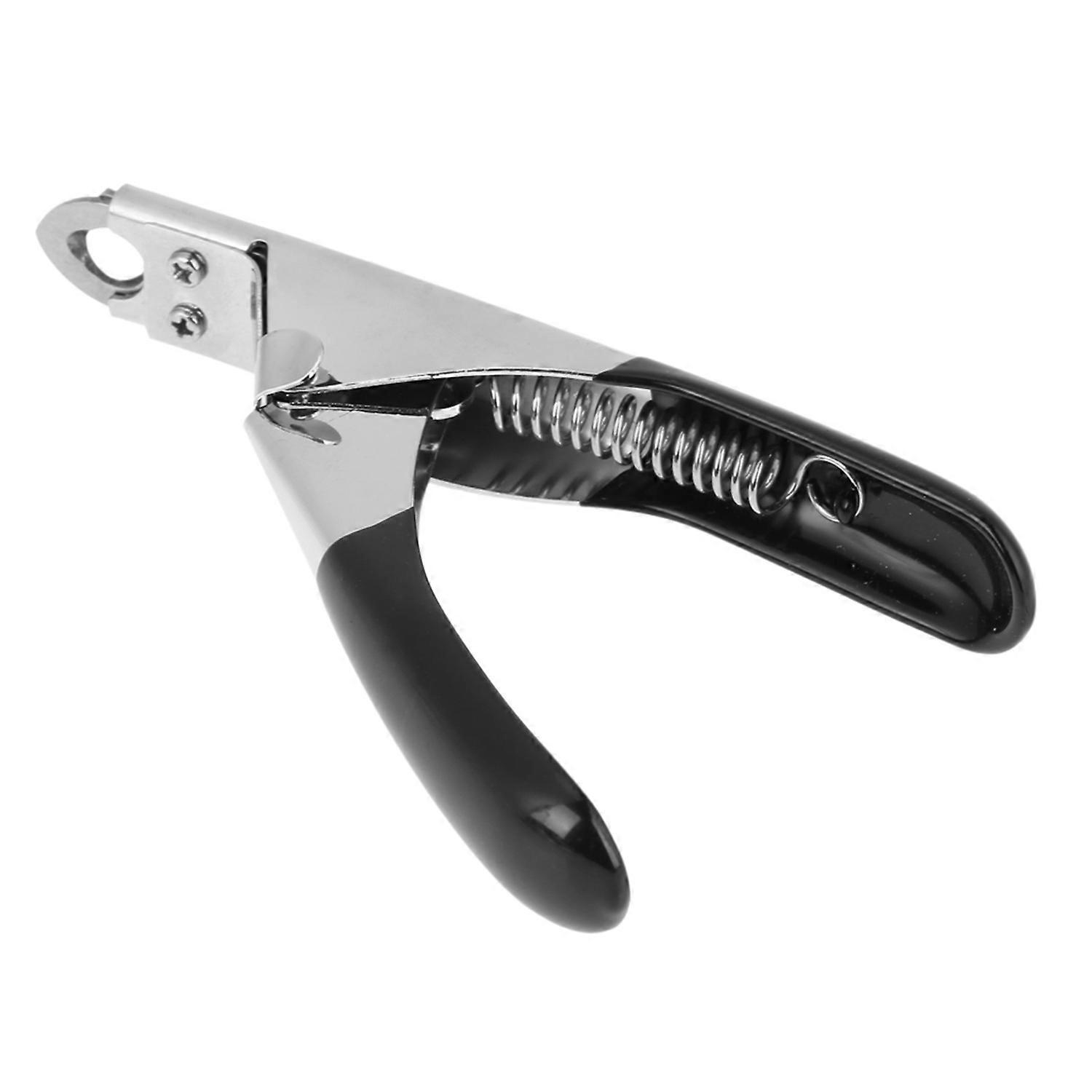 Pet Dog Cat Dedicated Nail Scissors Toe Claw Shear Clippers Trimmer Cutter Black