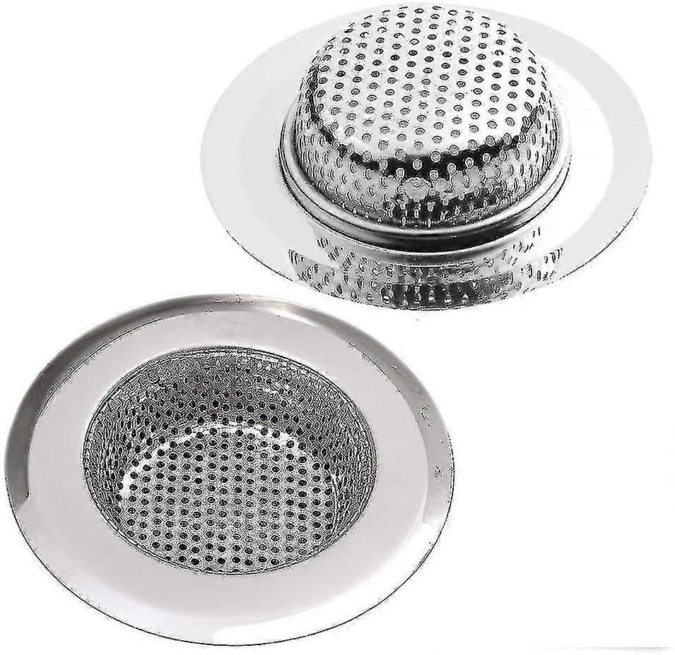 2pcs Kit Sink Ser Drain Screen For Kit/bath Sink