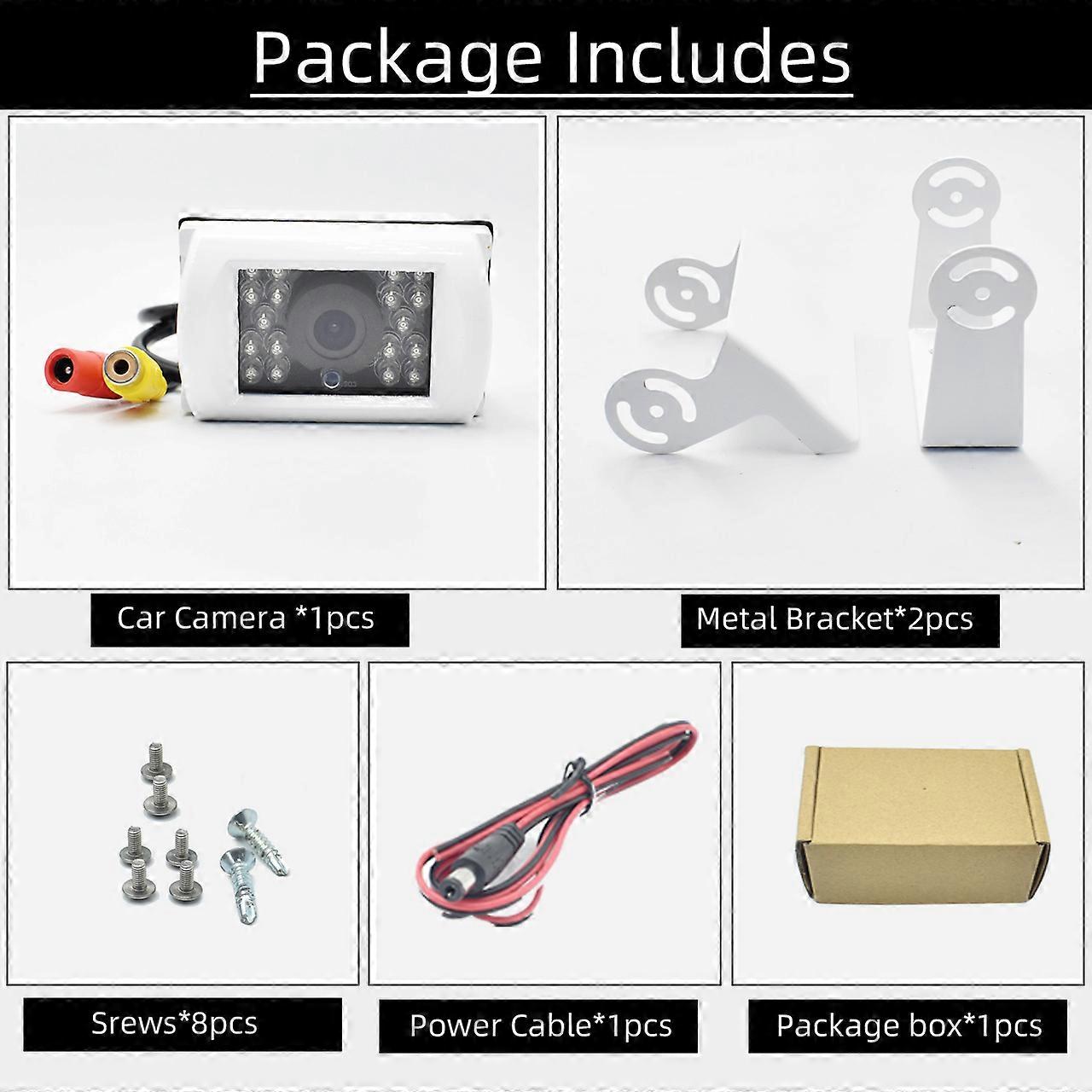 12-24V Bus Truck Vehicle Backup Camera Car Rearview Reverse Waterproof ...