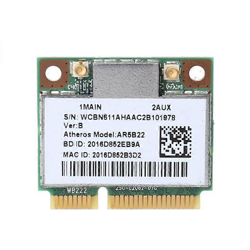 Trådløst Wifi-kort PCI-Express nettverksadapter BT4.0 Wlan-kort AR9462 AR5B22