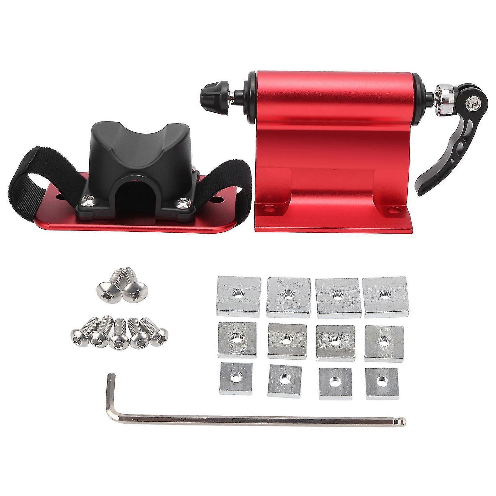 Red Quick Release Bike Fork Mount Lock for Car Trunk