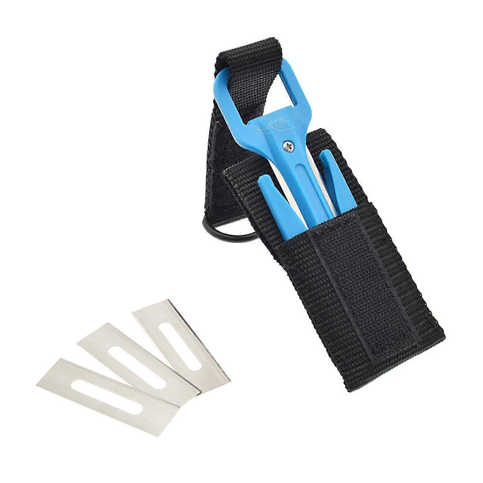 Diving Cutter With Storage Pouch High Safety Fishing Net Line Cutter Xixi