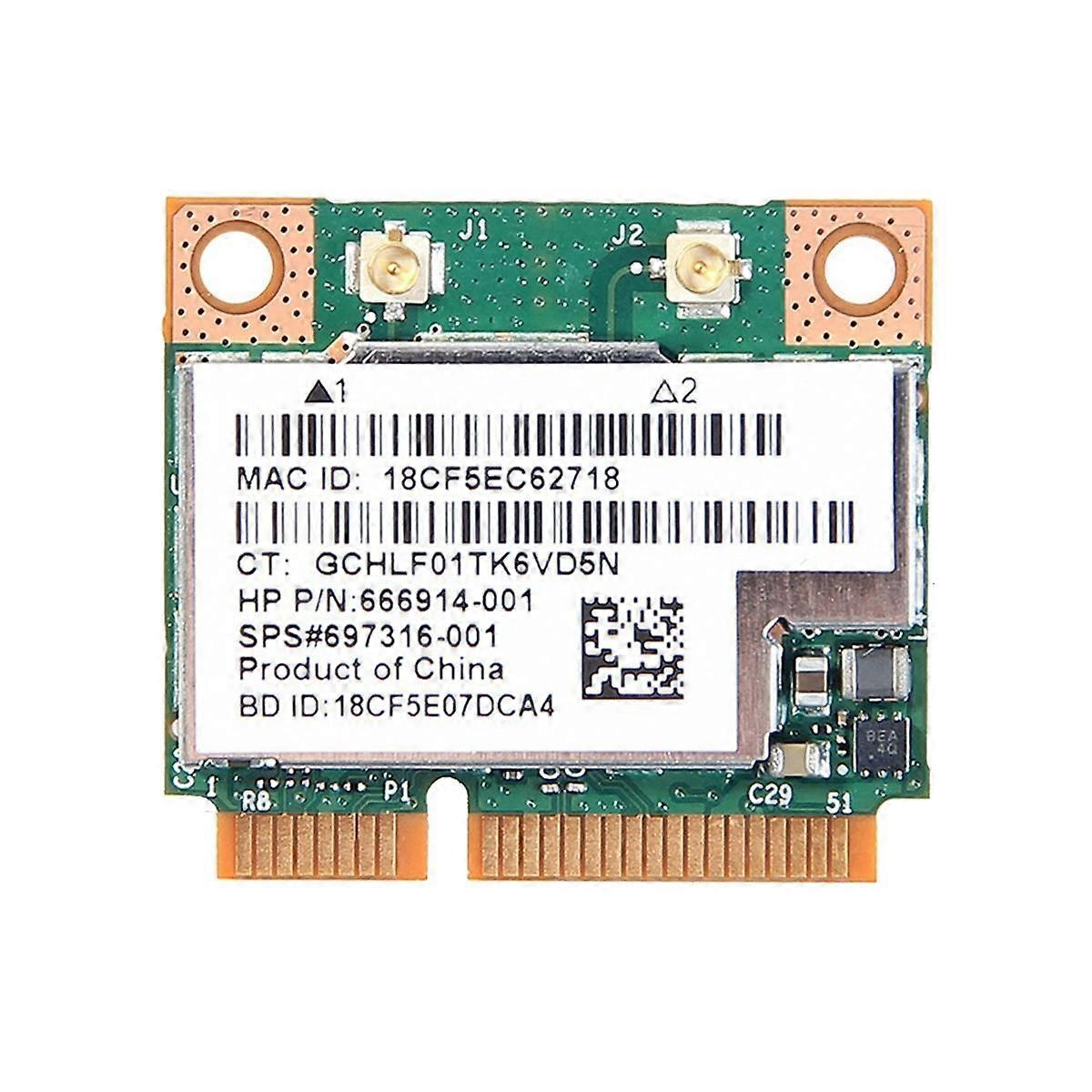 BCM943228HMB WiFi Card Network Card Dual Band 300Mbps Bluetooth4.0 802.11A/B/G Mini PCI-E Laptop WL