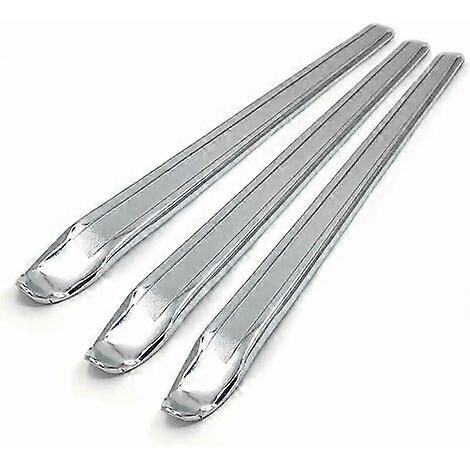 ידית צמיגים 3Pcs, מוט עורב צמיגים, כלי תיקון צמיגים מסגסוגת פלדה בדרגת קשיות גבוהה, ערכת ידית צמיגים תואמת לקטנוע, טרקטורונים, אופנוע - 300 * 19 * 6 מ"מ