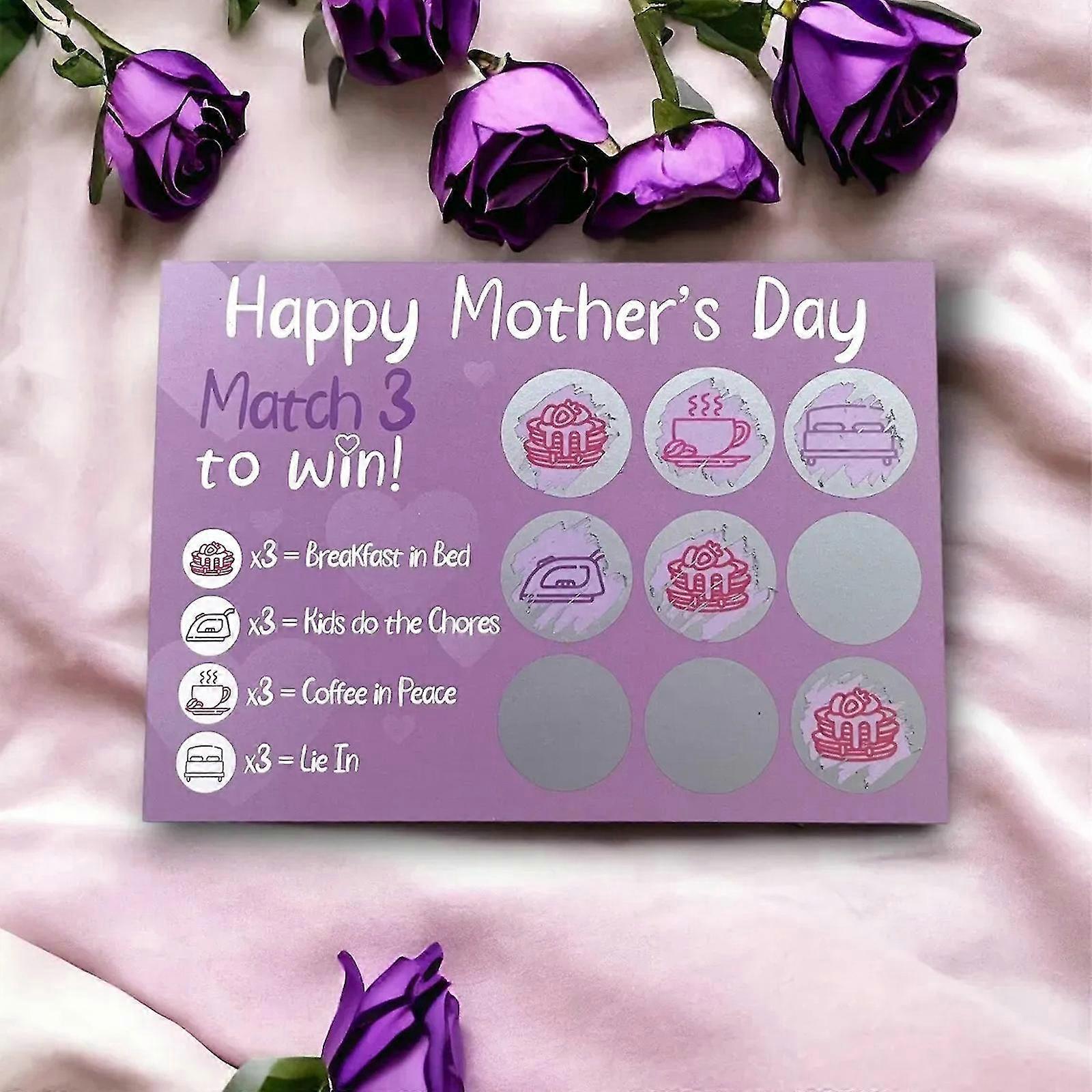 Mothers Day Gift, Gift for Mum, Mothers Day Scratch Card, Mothers Day Card, Scratch Card for Mum, Gift for Her, Best Mum Mothers Day