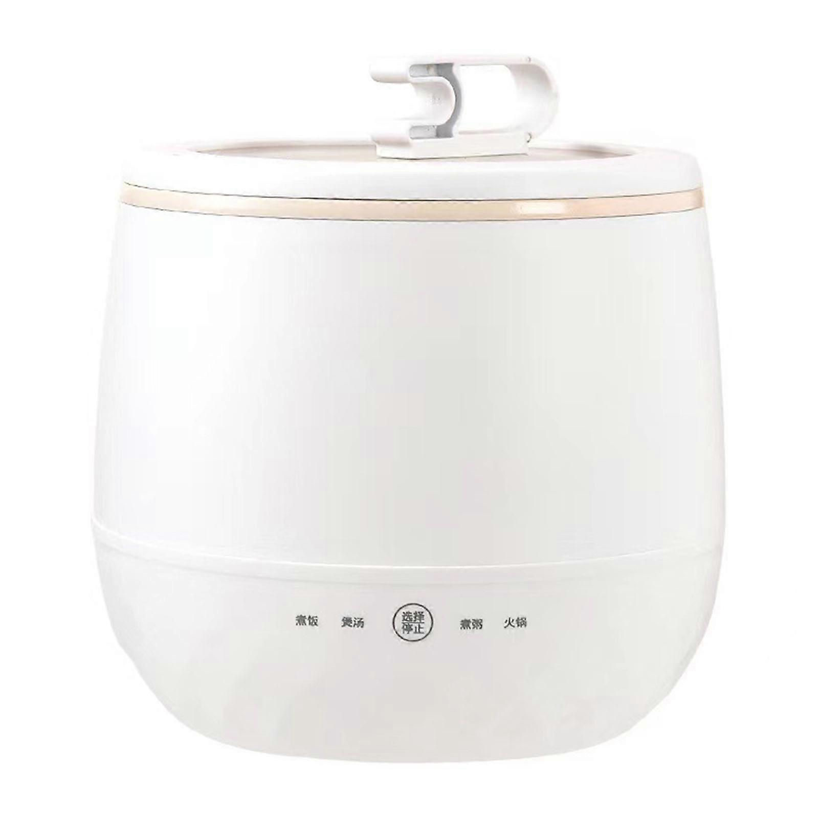 Mini Rice Cooker 1.8L Multi Functional Button Control Nonstick Porridge Cooker