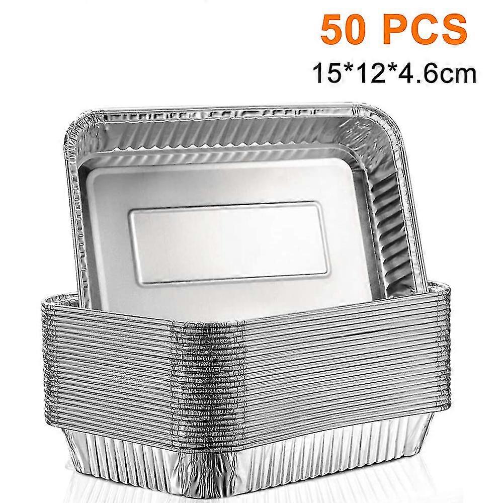 25pcs (25/50-pack) Grills Compatible Drip Pans, Bulk Packa