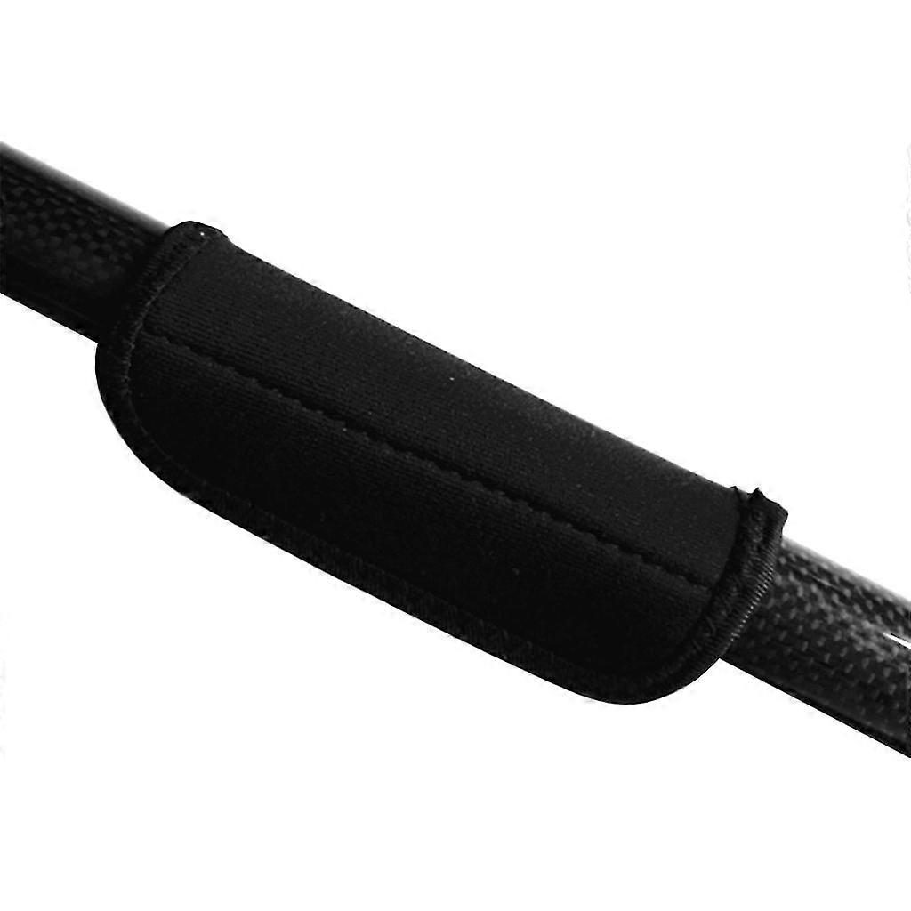 1 Pair Kayak Canoe Paddle Grips With Fastening Tape Prevent Blister Black