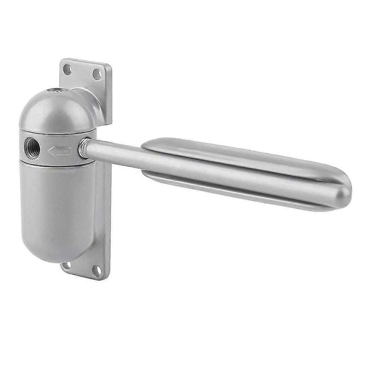 Adjustable Durable Door Closer Surface Mounted Automatic Door Spring for Self ClosingGrey