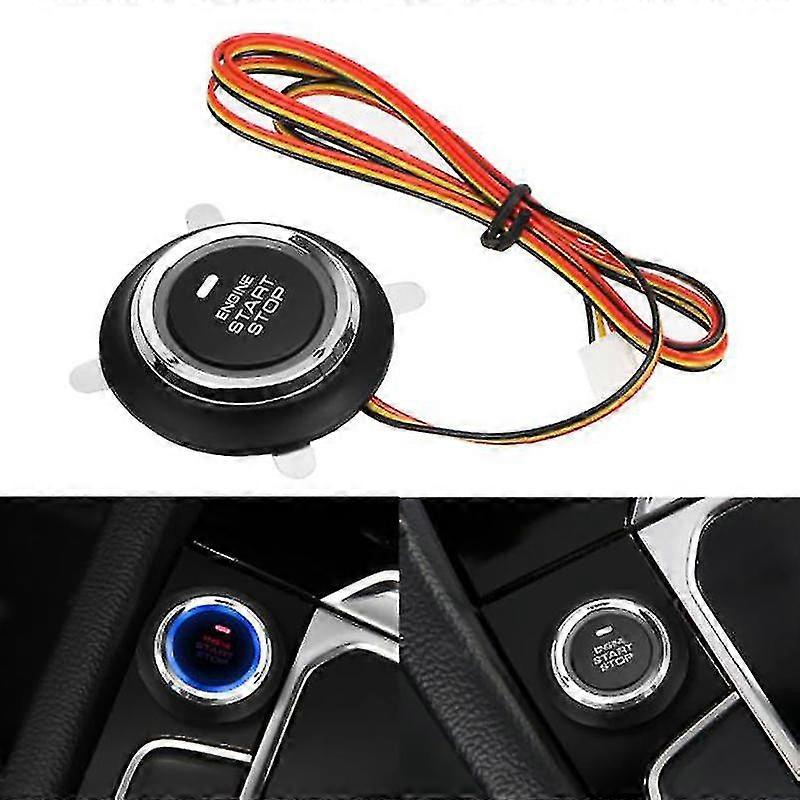 12v Auto Replacement Car Engine Start Stop Push Button Ignition Starter Switch