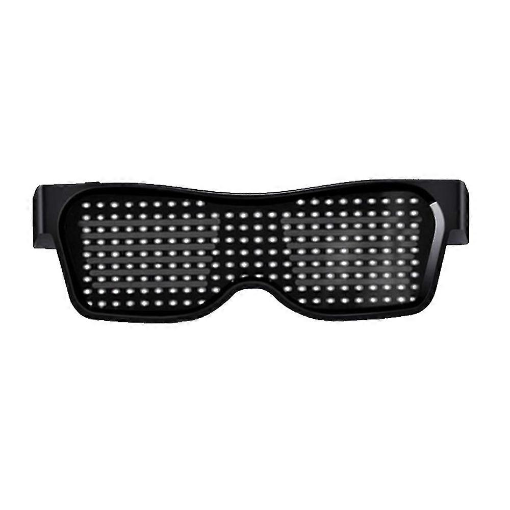 Magic Flash Led Party Glasses App Bluetooth Control Luminous DJ Sunglasses