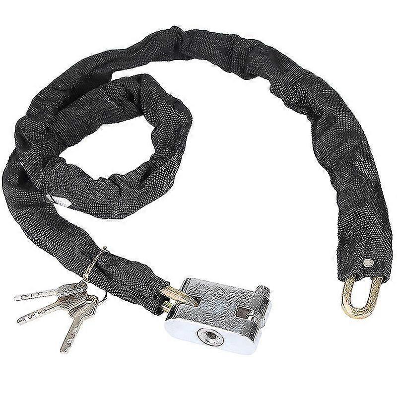 bike Chain Lock With 3 Keys [85cm/4mm/0.5kg]