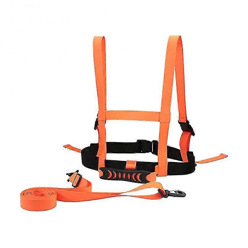 Ski Traction Rope Handle Design Durable Ski Training Belt Polyester Multi-function