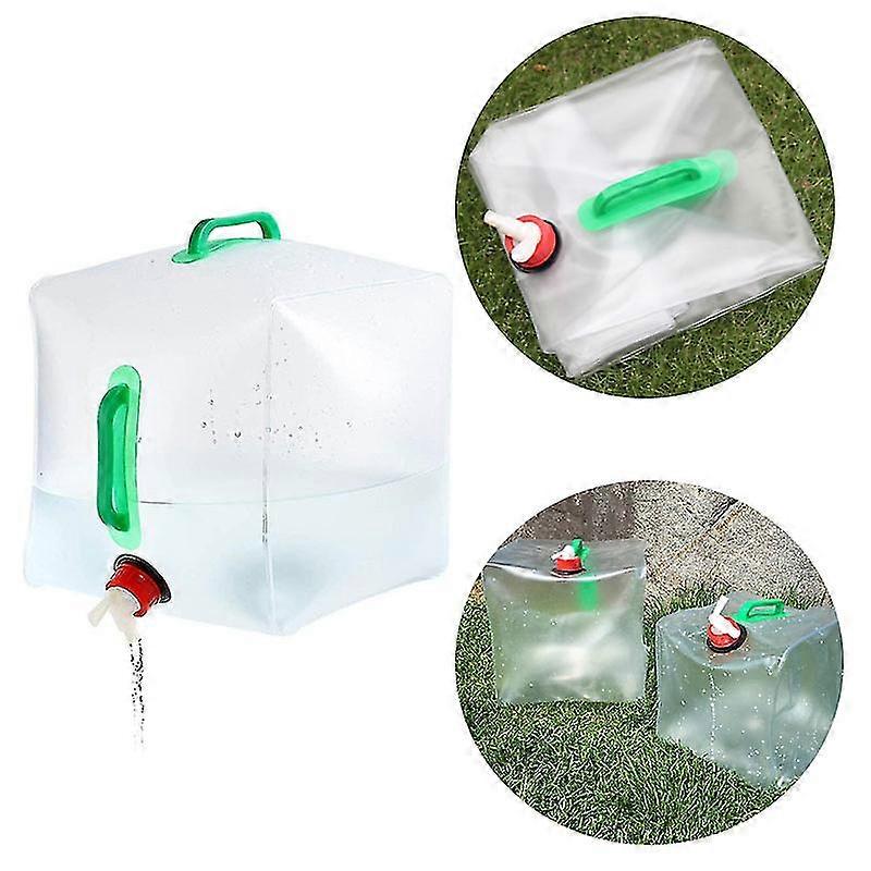 Outdoor Collapsible Water Storage Cube Foldable Water Portable Container Bag