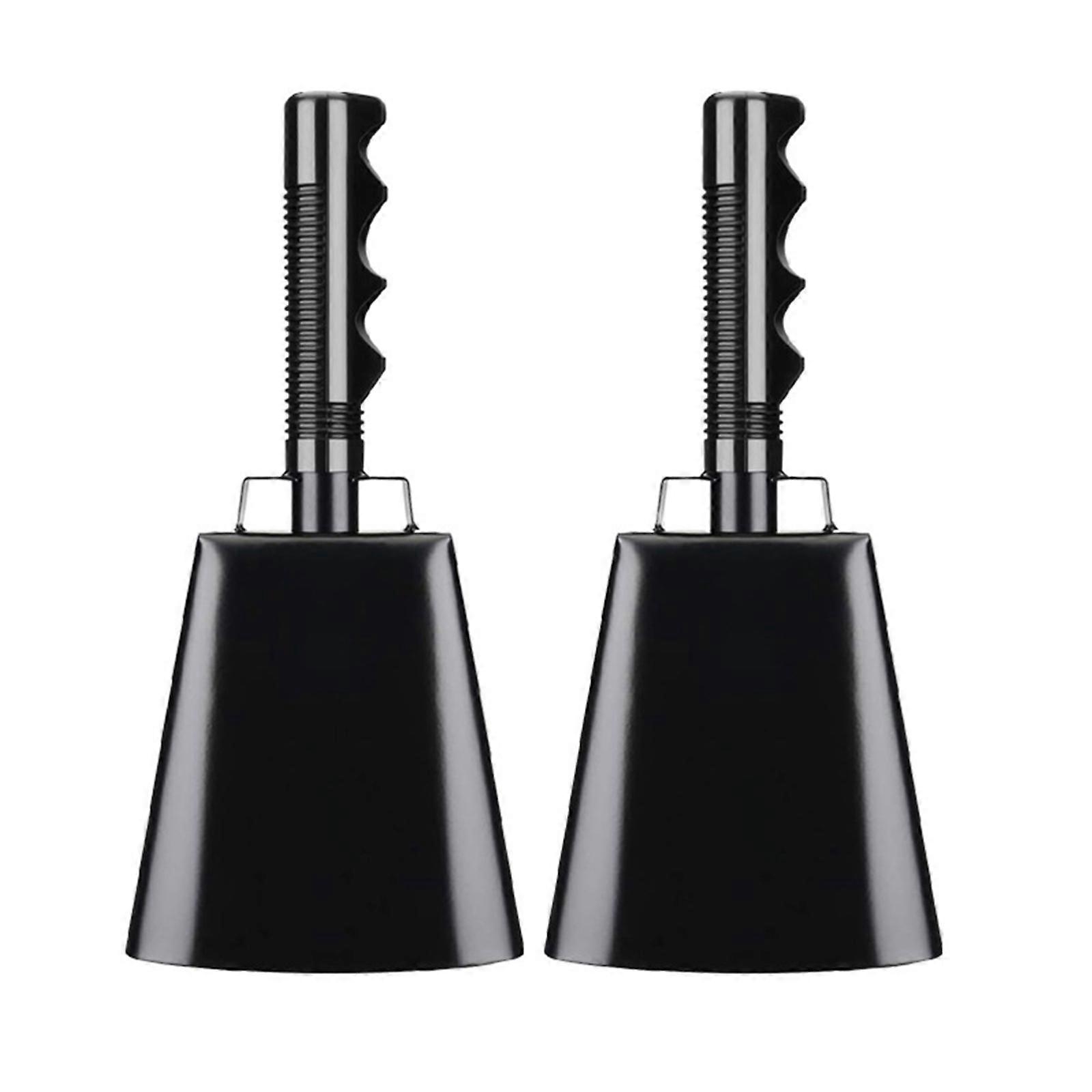 Cowbell με λαβή Κουδούνι επευφημιών για αθλητικές εκδηλώσεις Μεγάλοι κατασκευαστές θορύβου Cowbells Loud Cowbell Bulk για ποδοσφαιρικούς αγώνες Κουδουνίσματα πάρτι