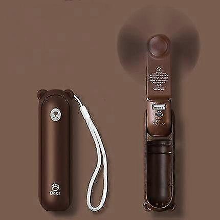 Handheld Mini Fan 3 In 1 Handventilator Tragbarer Usb Wiederaufladbarer Kleiner Taschenventilator Batteriebetriebener Ventilator 14-21 Arbeitsstunden