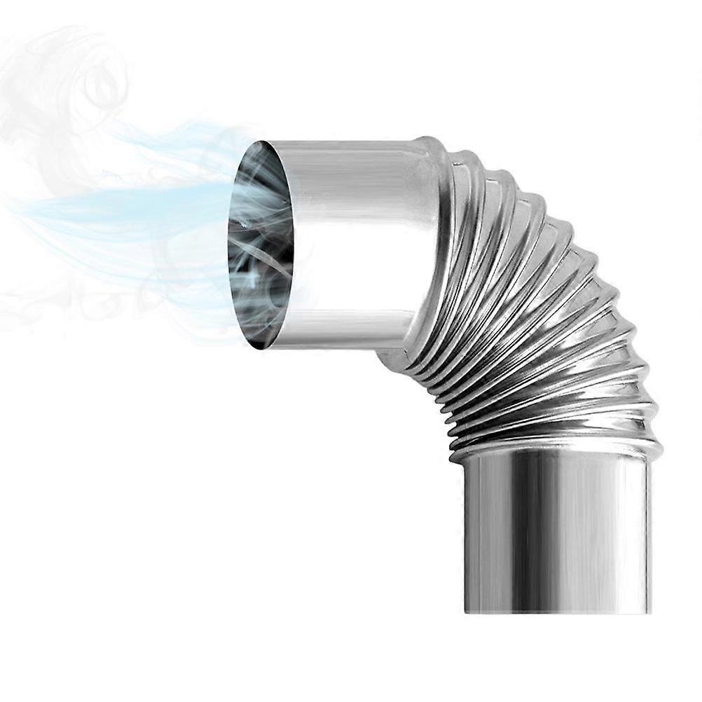 2024 أنبوب الكوع 2.36 بوصة موقد الأنابيب الفولاذ المقاوم للصدأ الخشب موقد مدخنة 90 درجة فرن أنبوب التخييم موقد الملحقات