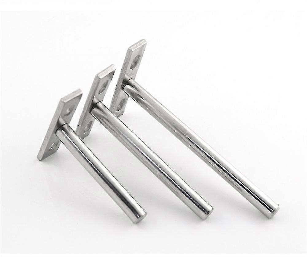 3pcs Invisible Floating Shelf Brackets,wall Holder Concealed Bracket Mount Kit 4/5/6inch