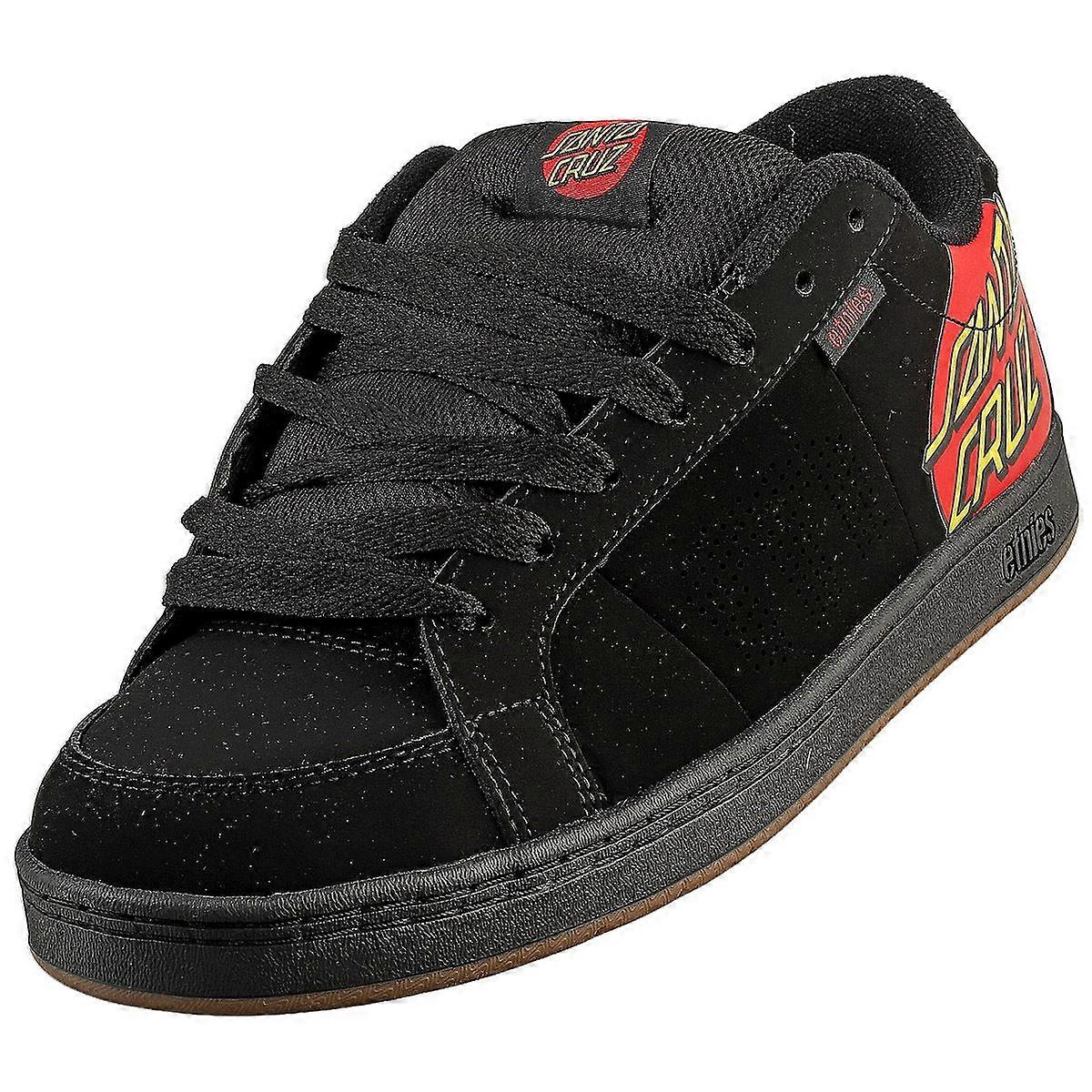 Etnies Kingpin X Santa Cruz男士黑色滑板运动鞋
