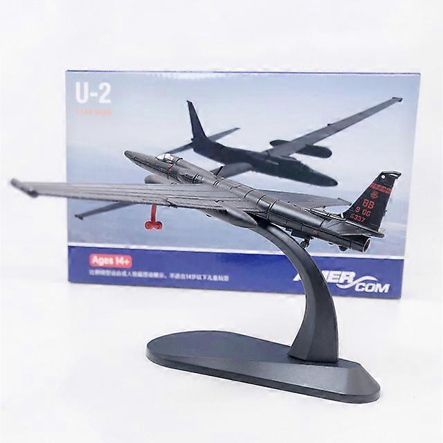 1/144 Scale Model Toy U-2S U2 Reconnaissance Airplane Dragon Lady Diecast Metal Alloy Plane Replica Collection Display Toys Gift