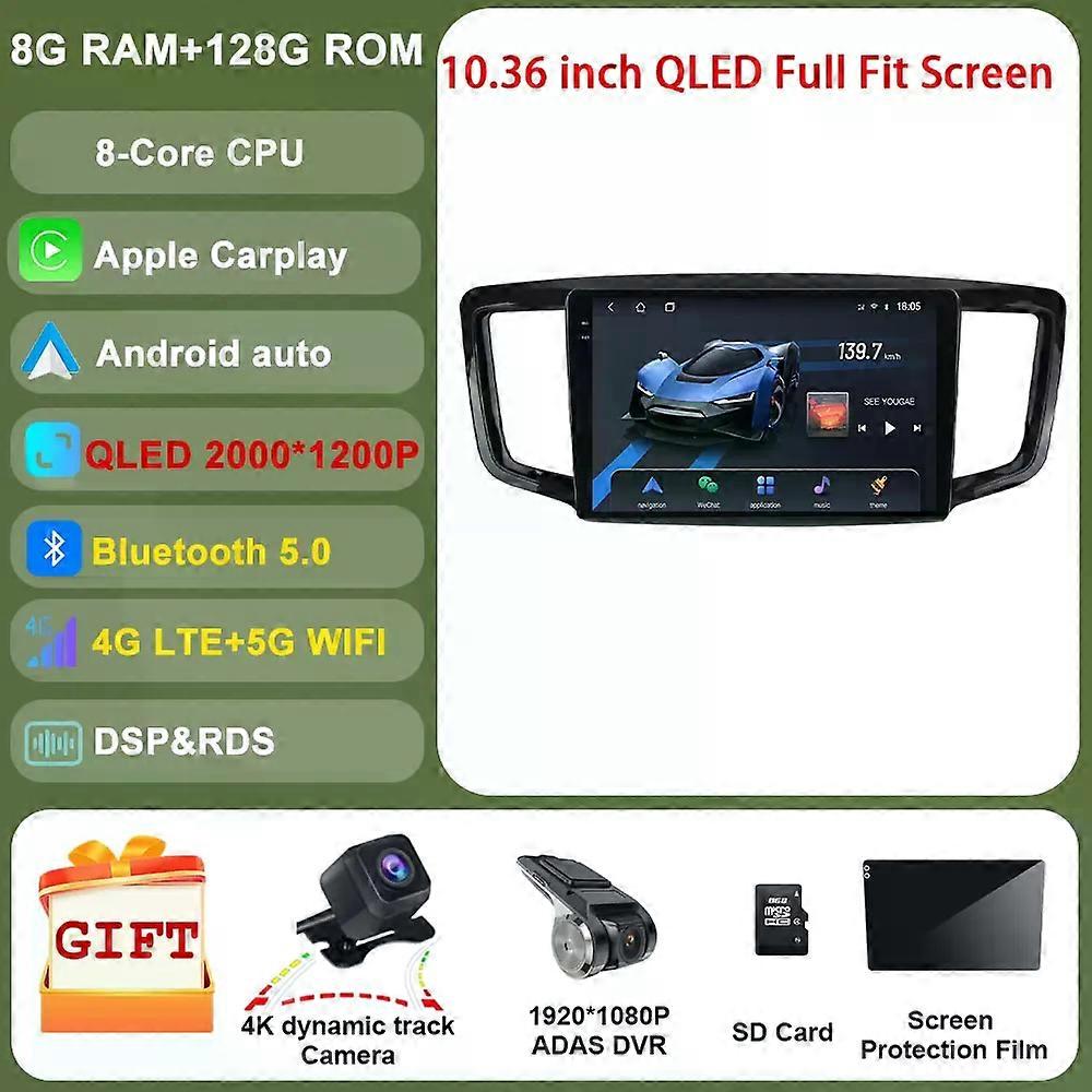 10 Inch Android 13 For Honda Odyssey 5 Rc 2013 2014 2015-2019 Car Radio Stereo Dsp Multimedia Navigation Gps Head Unit 2din Dvd