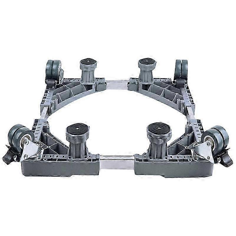 洗衣机支架 可调节冰箱 升降底座 移动滚轮支架 轮式 浴室 厨房配件