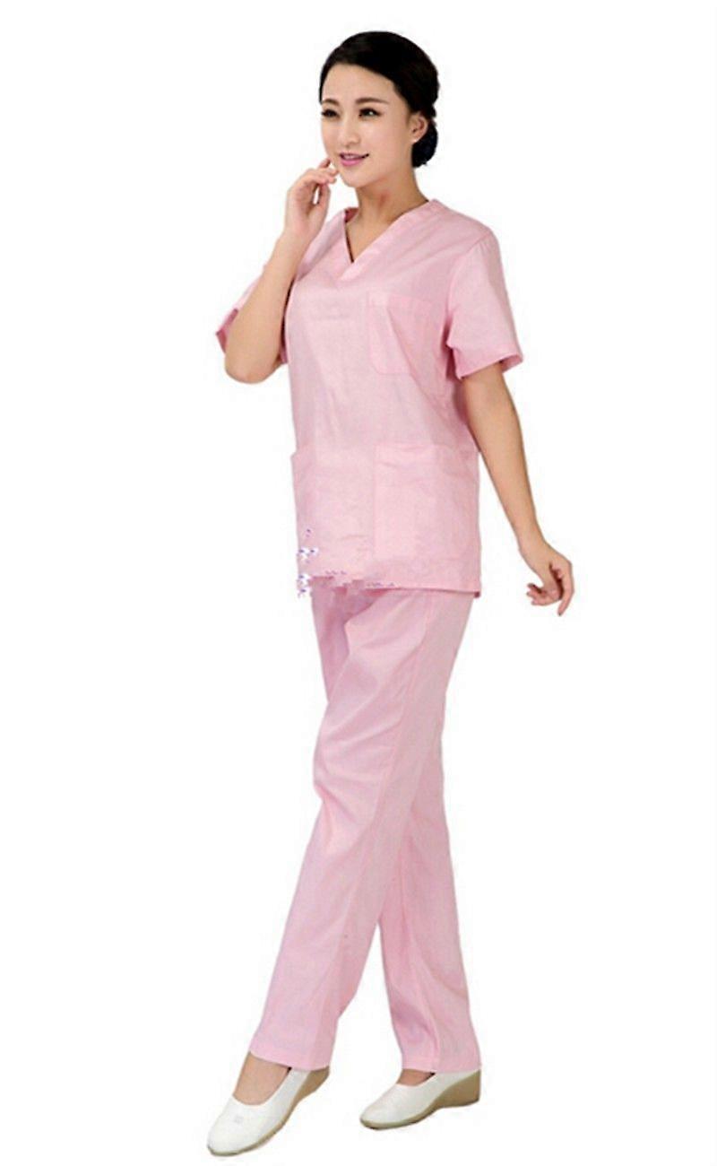 Female nursing doctor Doctress SCRUB SET uniform doctor biochemical suit split set operating room