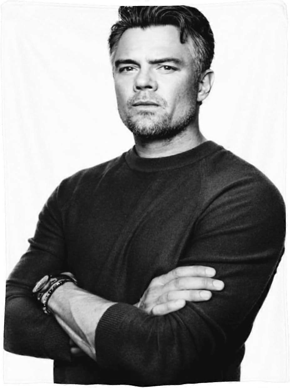 Josh Duhamel Blødt Flannel Tæppe Varm Behagelig Til Yoga Strand Picnic Indretning Gave MA-581