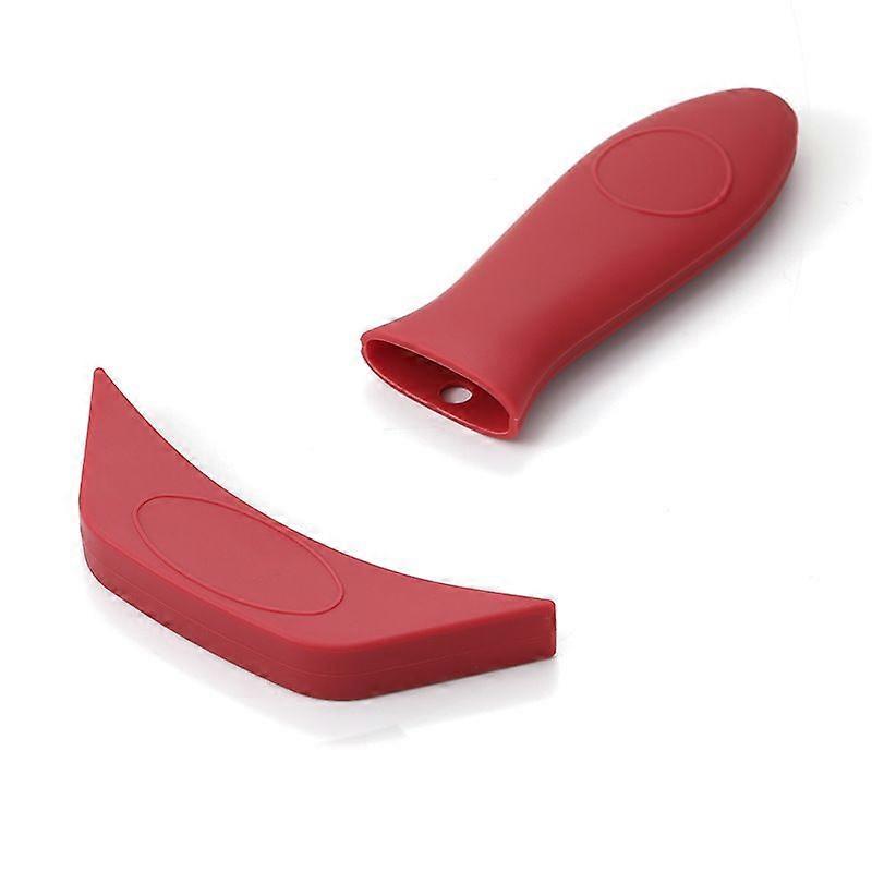 シリコン断熱ポットハンドルセット ポットハンドルセット ポインテッドコーナーラウンドイヤーセットの3ピースセット ワンピースポットスクレーパー8ピースセット