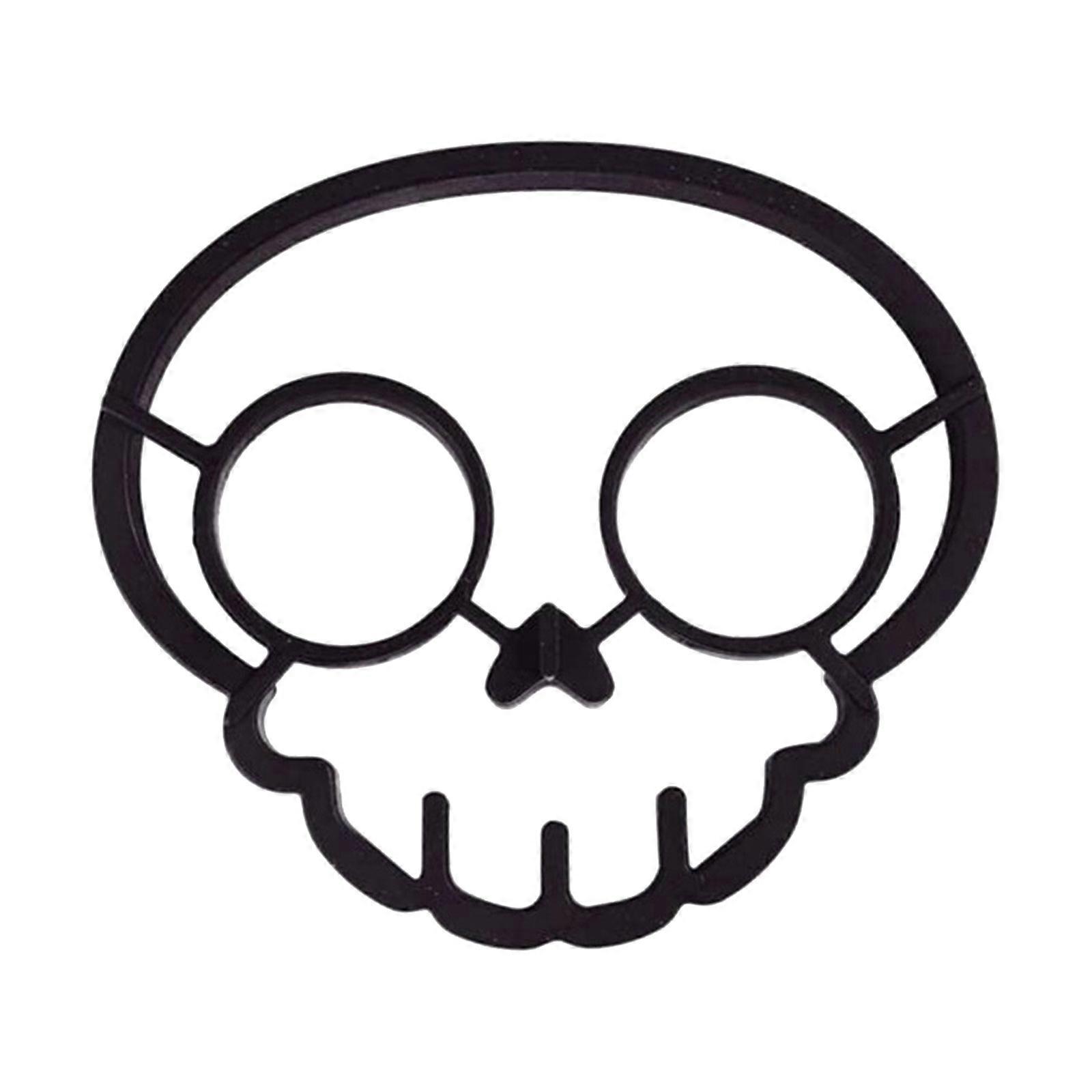 Halloween Skull Egg Ring for Fun Meals