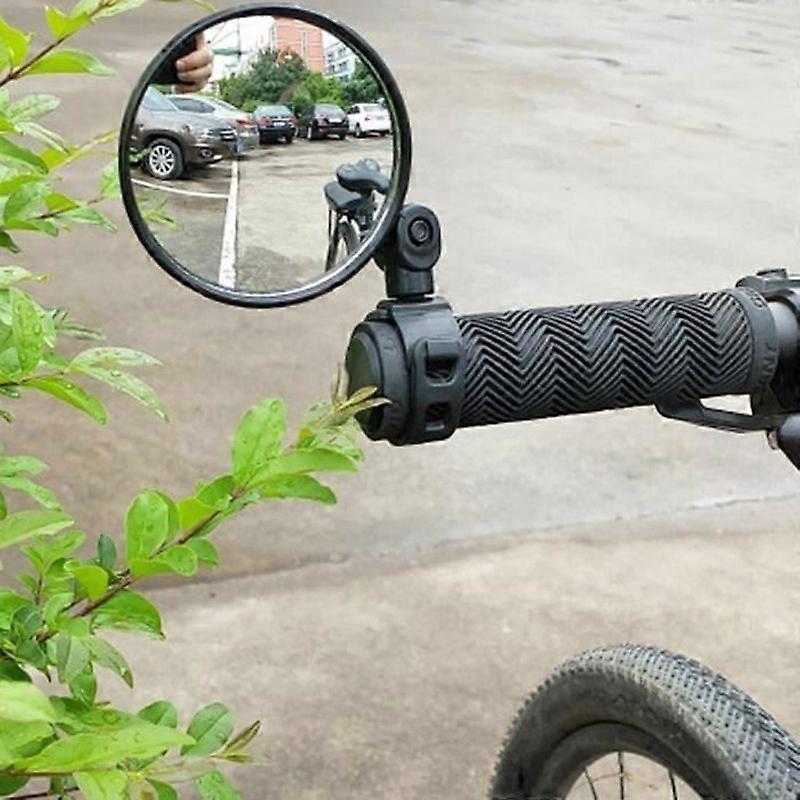 Handlebar Mount Bike Mirror - Bicycle Mirror - Black