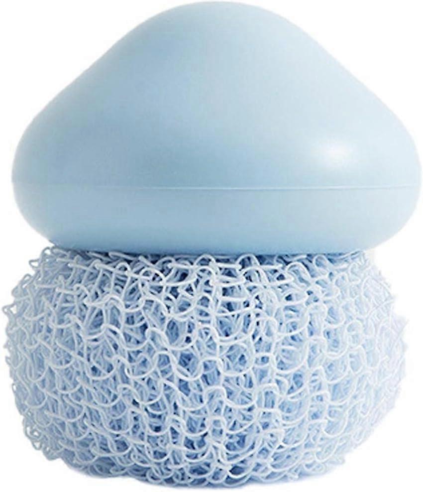 Sink Replaceable Long Handle Cleaning Brush for Kitchen and Bathroom