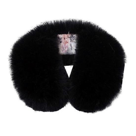 Fake Collar Thickened Soft Fluffy Faux Fur Solid Color Cold-resistant Windproof Unisex Winter Neck Warmer Scarf Women Men Neck Wrap