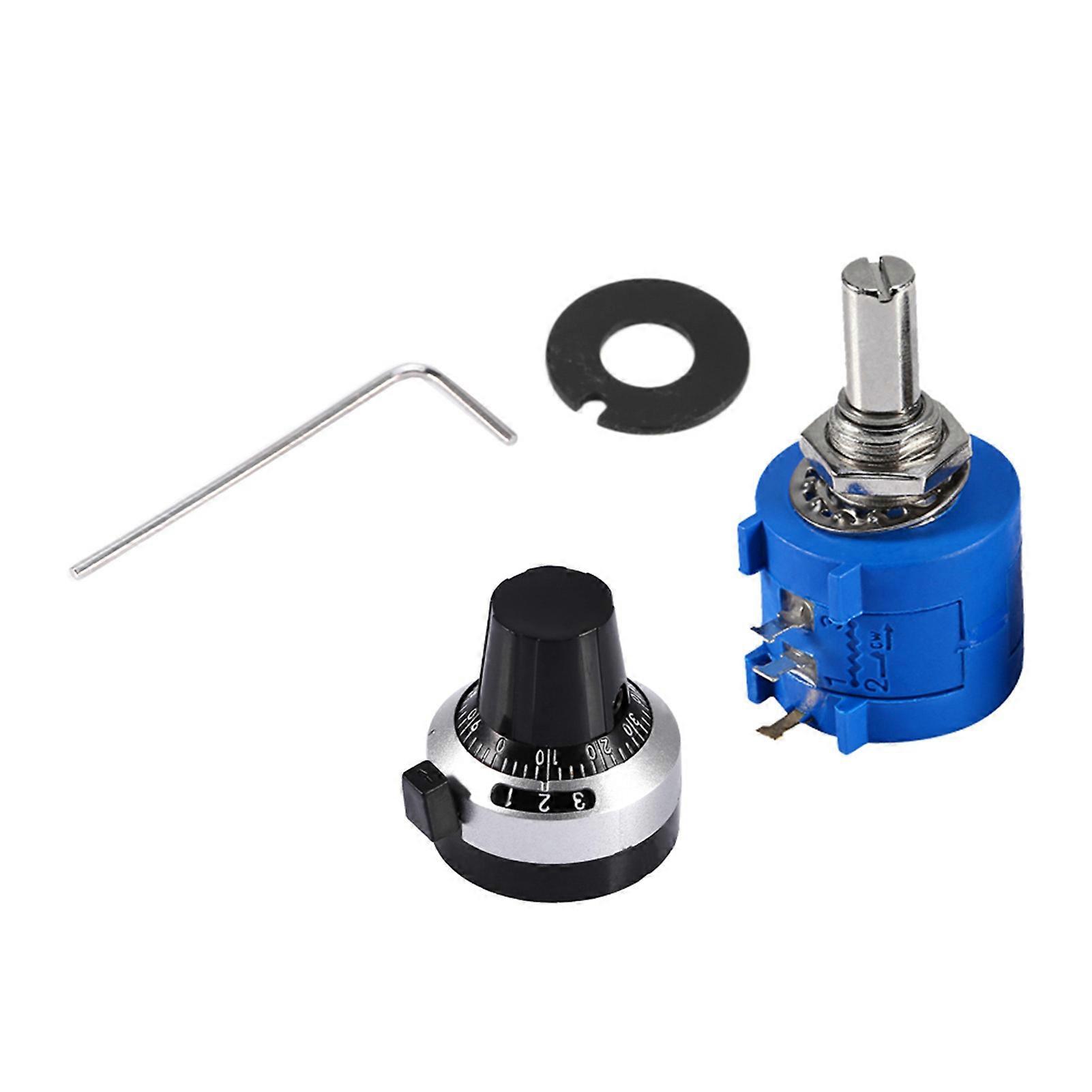 10kOhm 3590S-2-103L Wirewound Precision Rotary Potentiometer, 10 Turn Knob