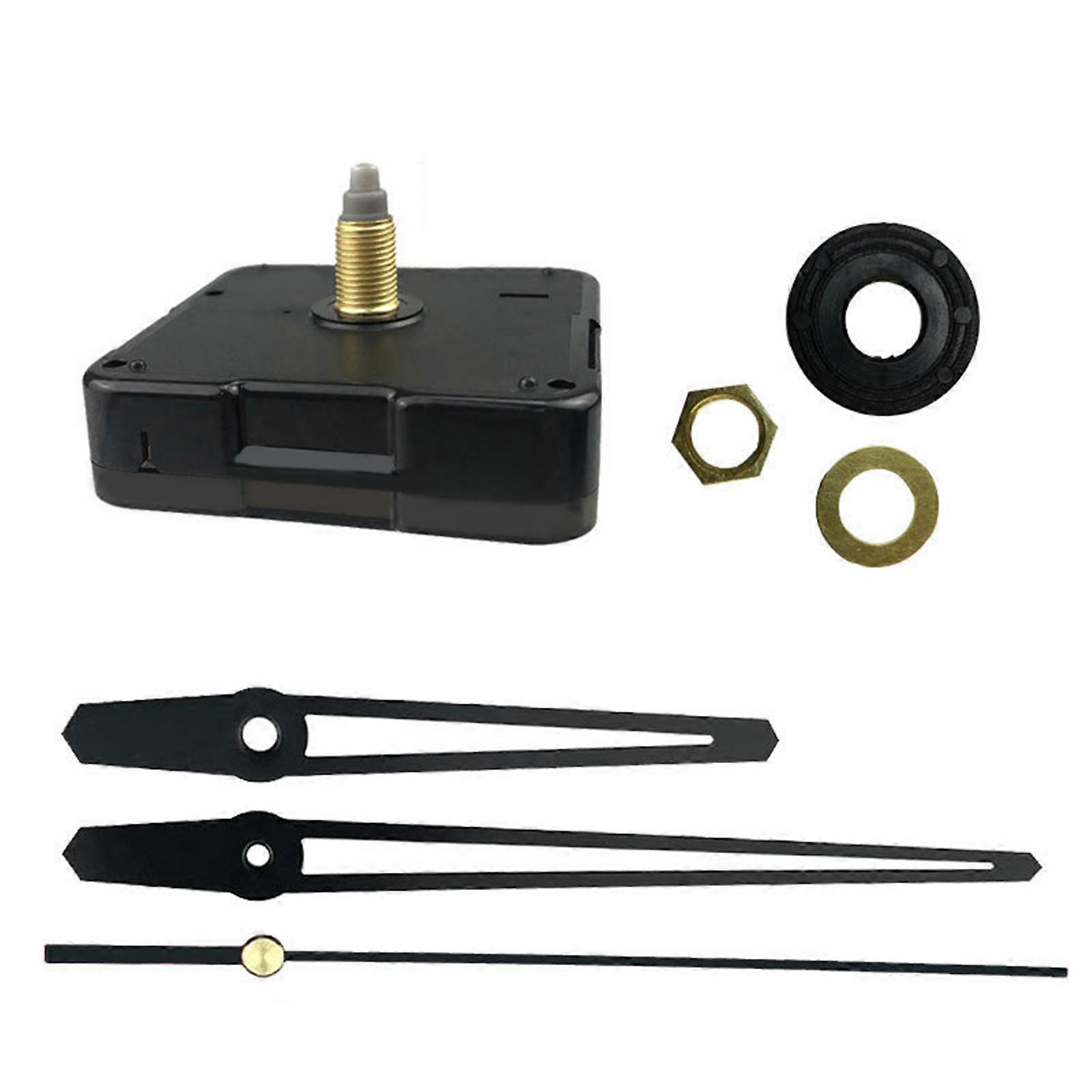 DIY Silent Quartz Clock Movement with Hands Mechanism Replacement Tool Hangable Clock Wall Watches Repair Parts Battery